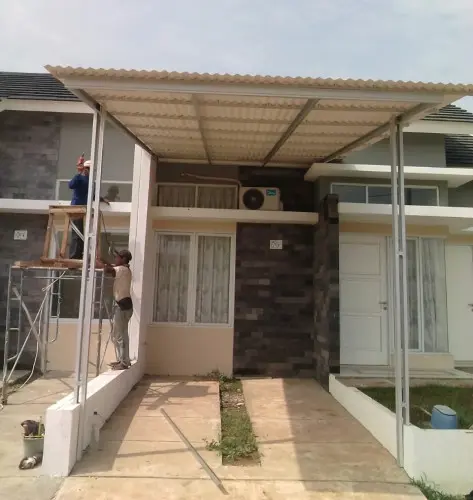 Kanopi Alderon RS Single Layer  salatiga